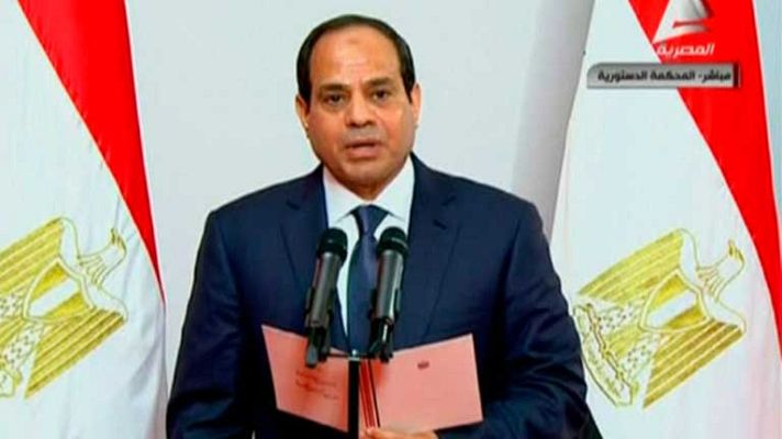 Telediario 1 - Al Sisi toma posesión como nuevo presidente de Egipto
