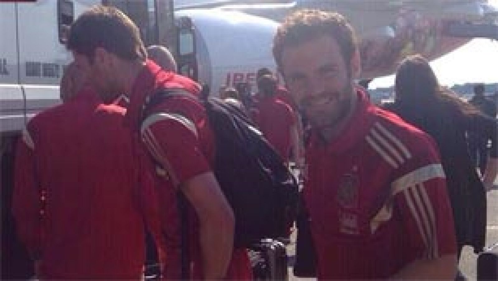 España viaja rumbo a Brasil