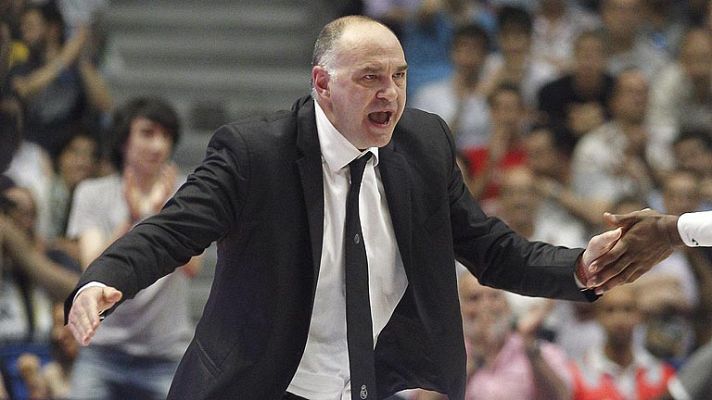 Telediario 1 - Laso, satisfecho mientras Plaza cree que "merece un 2-1"