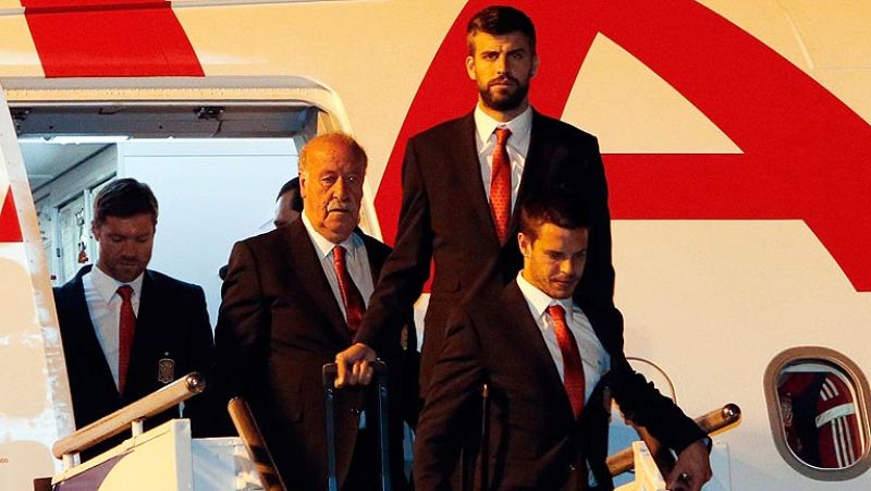 España ya está en Brasil