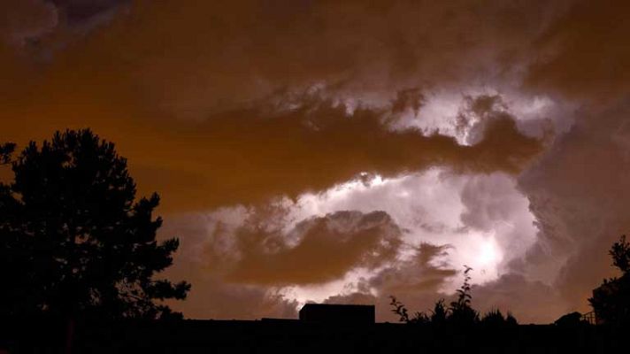 El tiempo - Tormentas en el Sistema Ibérico