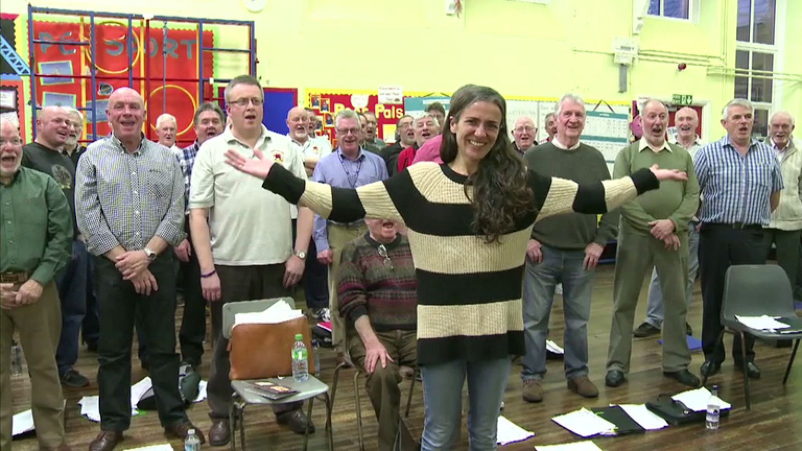 Españoles en el mundo - Las imágenes exclusivas del viaje a Gales