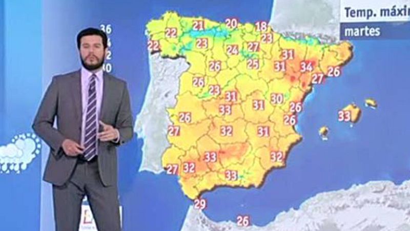 Chubascos y tormentas localmente fuertes en el Sistema Ibérico - El tiempo | Ver