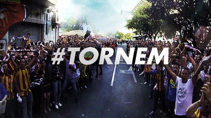 Telediario 1 - 'Tornem', la nueva campaña del Valencia para captar socios