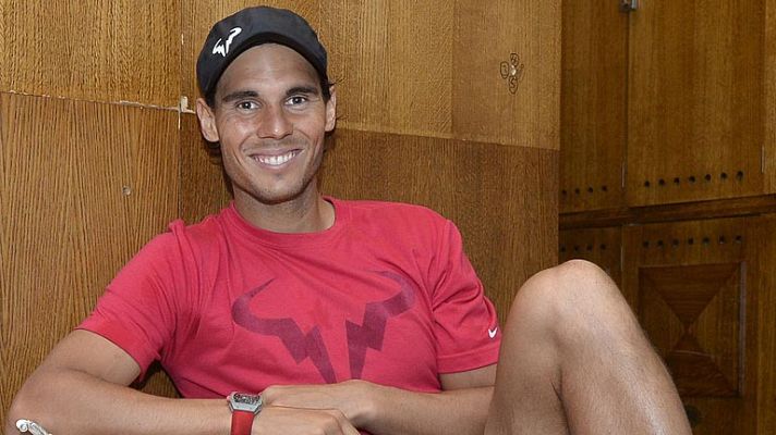 Telediario 1 - Nadal ya esta en Halle para preparar Wimbledon