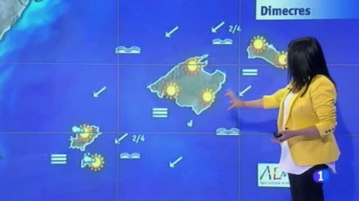 Informatiu Balear - El temps a les Illes Balears - 10/06/14