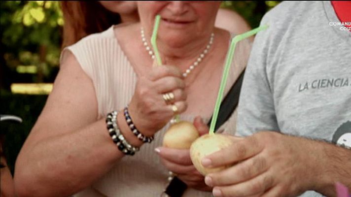 Aquí la Tierra - ¡Experimenta la fuerza del aire con una patata!