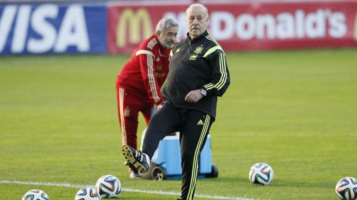 Telediario 1 - Vicente del Bosque tiene alguna duda ante Holanda