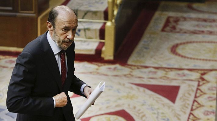 Informativo 24h - Rubalcaba defiende que votar sí a la abdicación es cumplir la Constitución y la ley