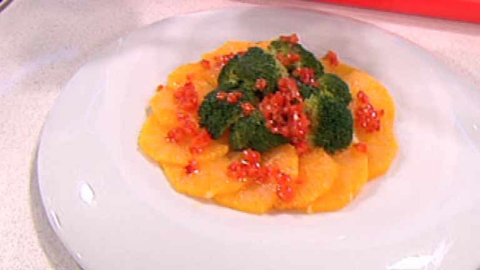 Ensalada templada de brócoli