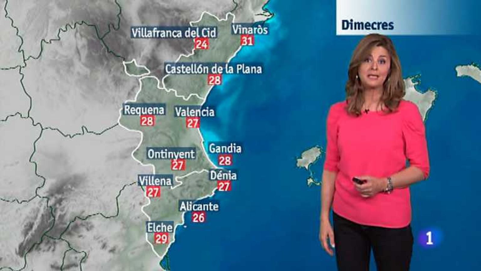 El tiempo en la Comunidad Valenciana - 11/06/14 - ver ahora