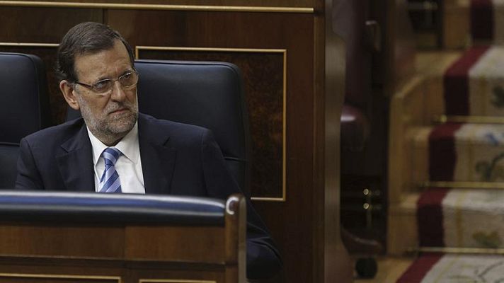 Telediario 1 - Mariano Rajoy defiende el valor de la monarquía y la naturalidad de la sucesión