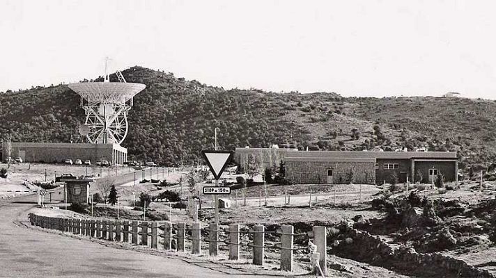 Telediario 1 - 50 años de la estación espacial española