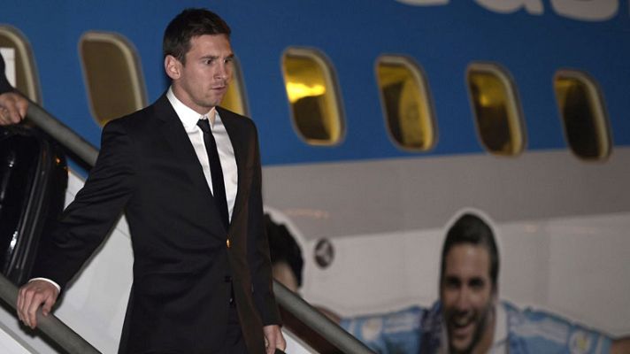 Telediario 1 - El padre de Messi, sobre sus problemas legales: "Todo son mentiras y fábulas"