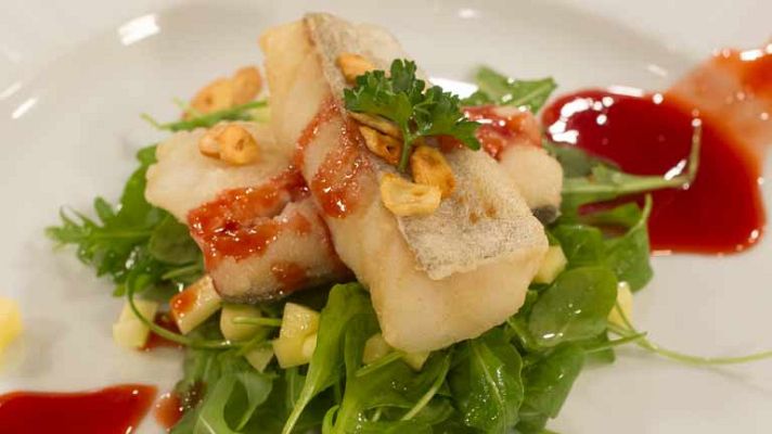 RTVE Cocina - Bacalo en salsa de fresas