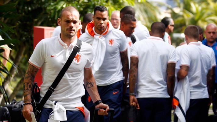 Telediario 1 - Polémica en Holanda por el comportamiento de algunos jugadores