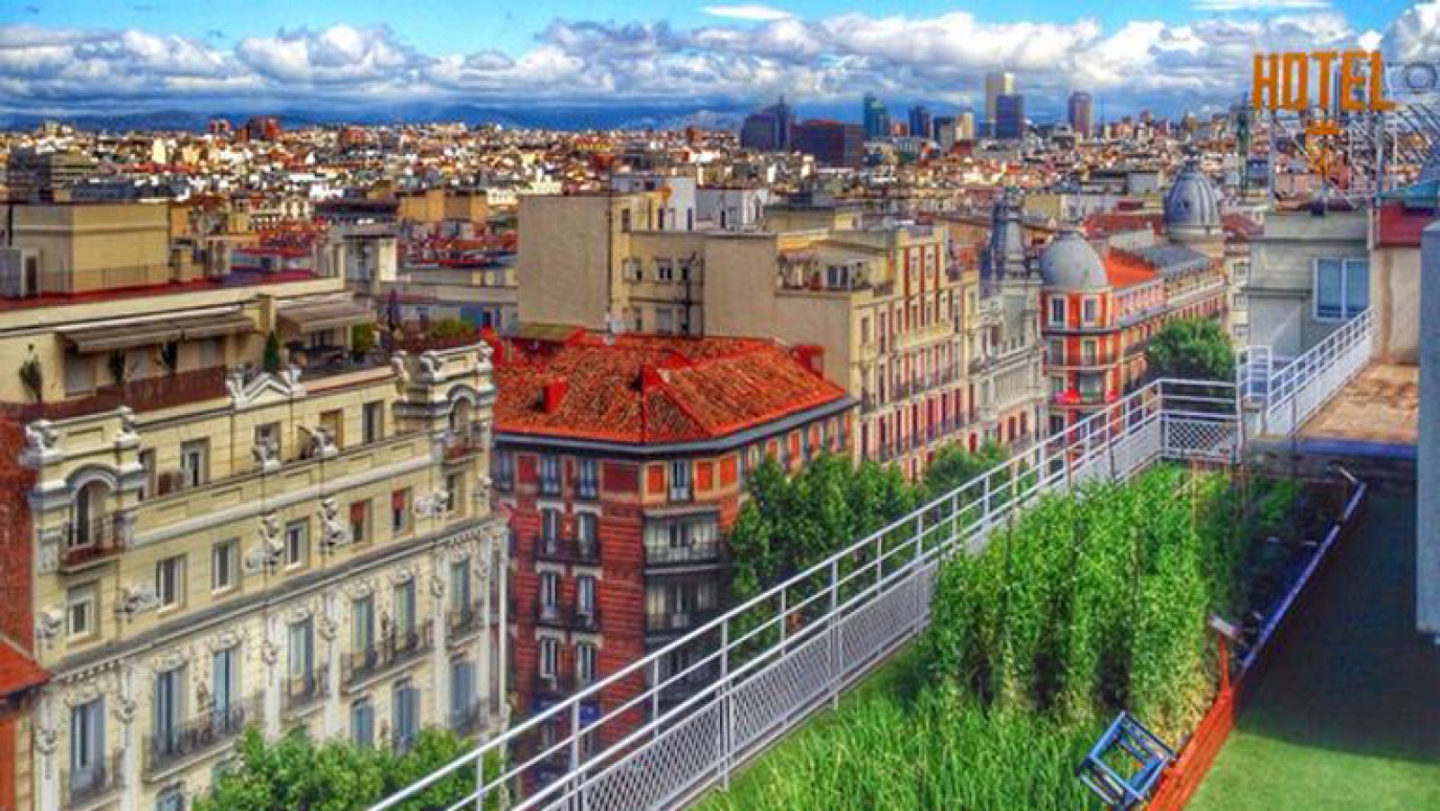 Del cielo a la mesa. Huerto urbano en Madrid.