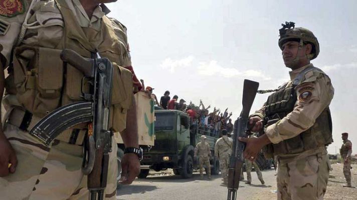 Telediario 1 - Guerra abierta en el norte de Irak