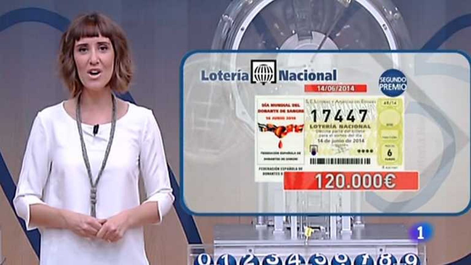 Lotería Nacional - 14/06/14 - Ver ahora