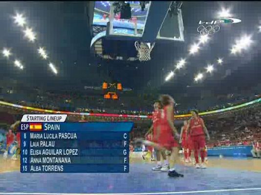  - Baloncesto femenino.España-Rusia