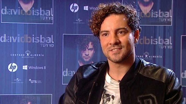Telediario 1 - David Bisbal inaugura en Almería su gira nacional "Tú y yo"