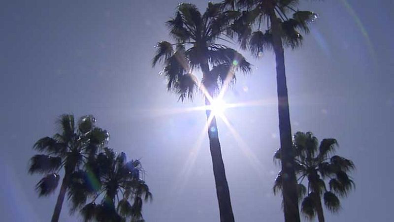 Tormenta en las sierras del sur de Andalucía oriental