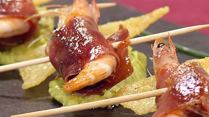 Cocina con Sergio - Bocado de mar y montaña con guacamole