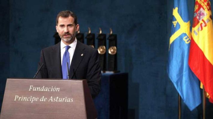Premios Princesa de Asturias - El rey Felipe VI entregará los premios Príncipe de Asturias