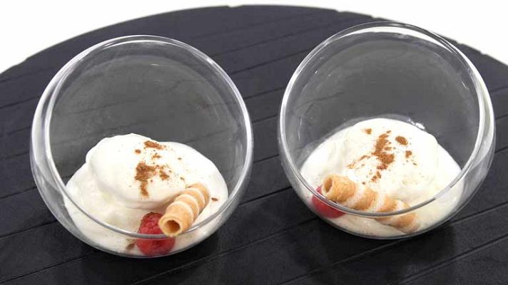 RTVE Cocina - Chupito de leche merengada