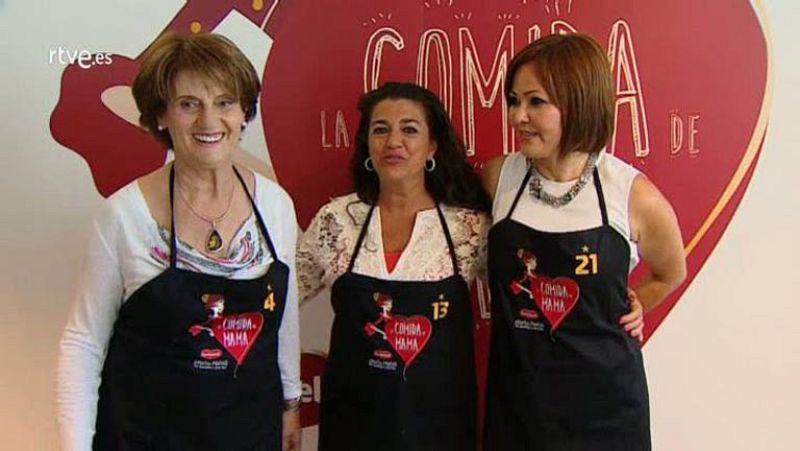 Las madres de la selección se reúnen en la cocina para enviar ánimos a sus hijos | Ver