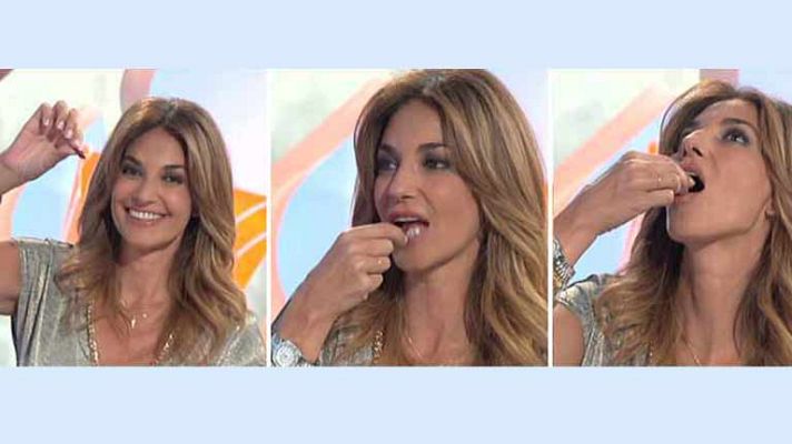 Aquí la Tierra - Mariló Montero prueba los saltamontes fritos