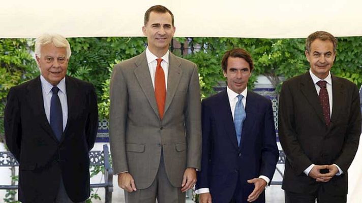 Telediario 1 - Último acto como Príncipe de Asturias