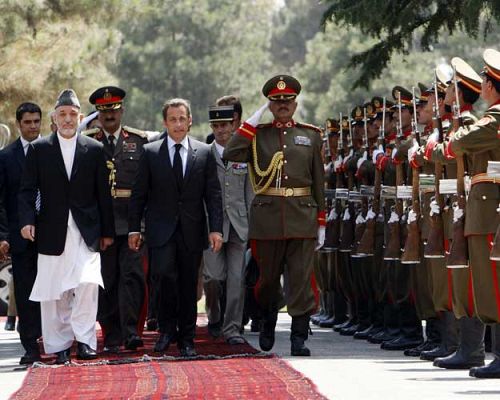  - Sarkozy en Afganistán