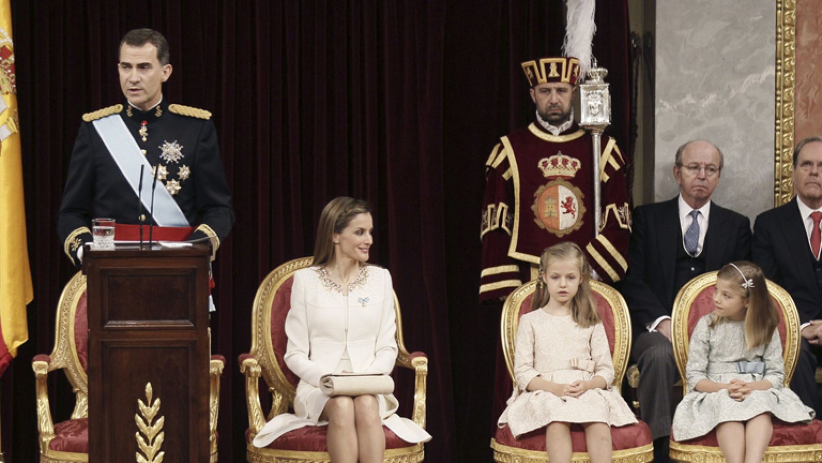 Menciones especiales en el discurso del Rey