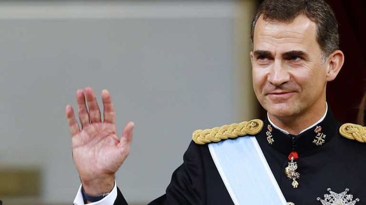 Telediario 1 - "La noche de Felipe VI"