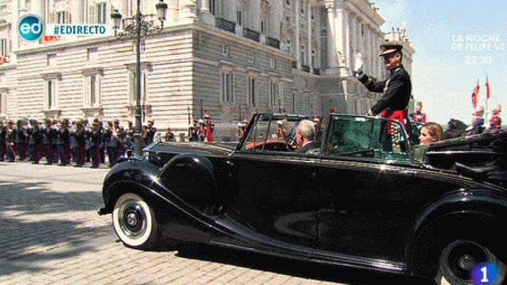 España Directo - Miles de personas salen a la calle para recibir a los reyes