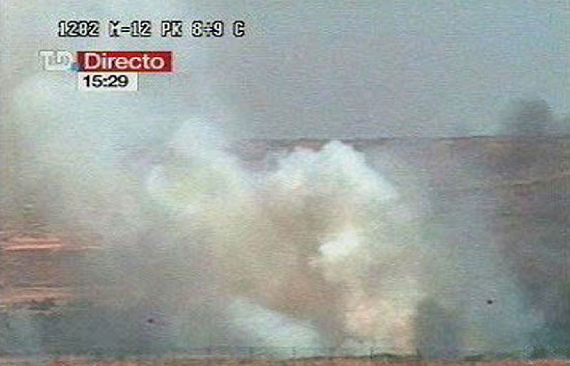 Un avión se estrella en Barajas | Ver