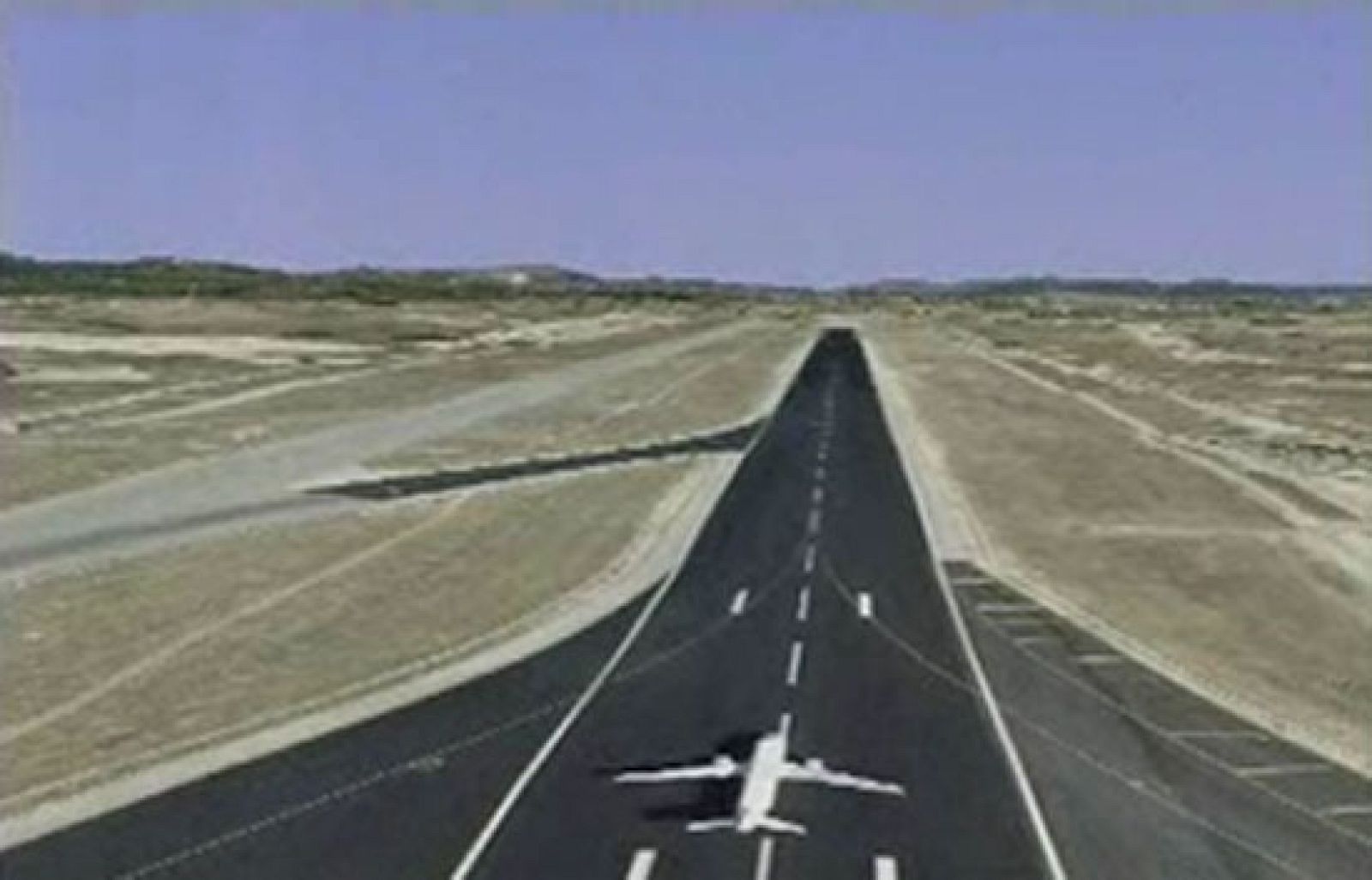 Simulación de la pista desde la que despegó el avión de Spanair accidentado | Ver