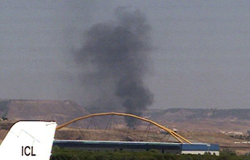 Un vecino de Paracuellos del Jarama ha presenciado el accidente del avión de Spanair | Ver
