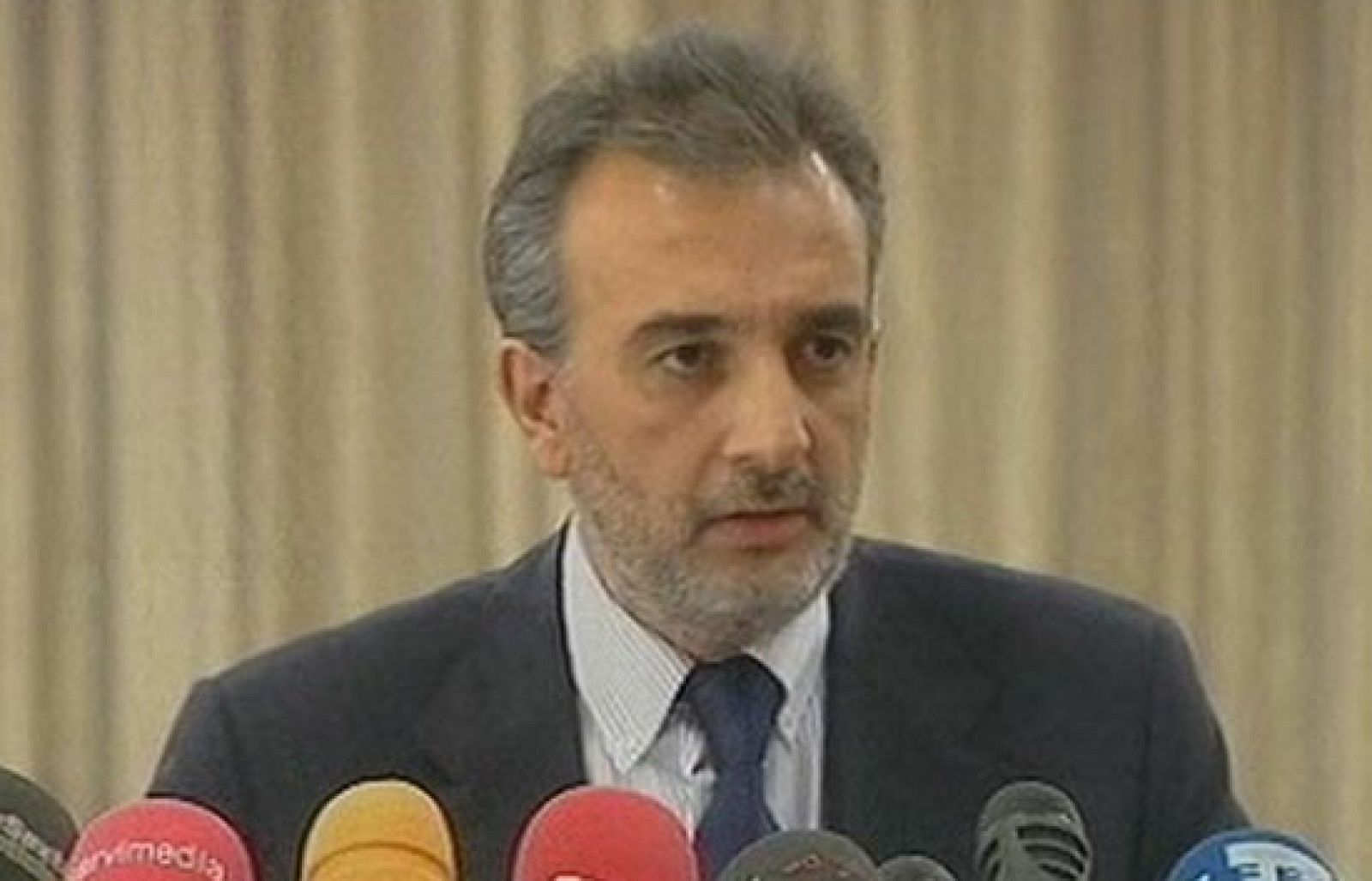 Declaraciones de Sergio Allard, portavoz de Spanair | Ver