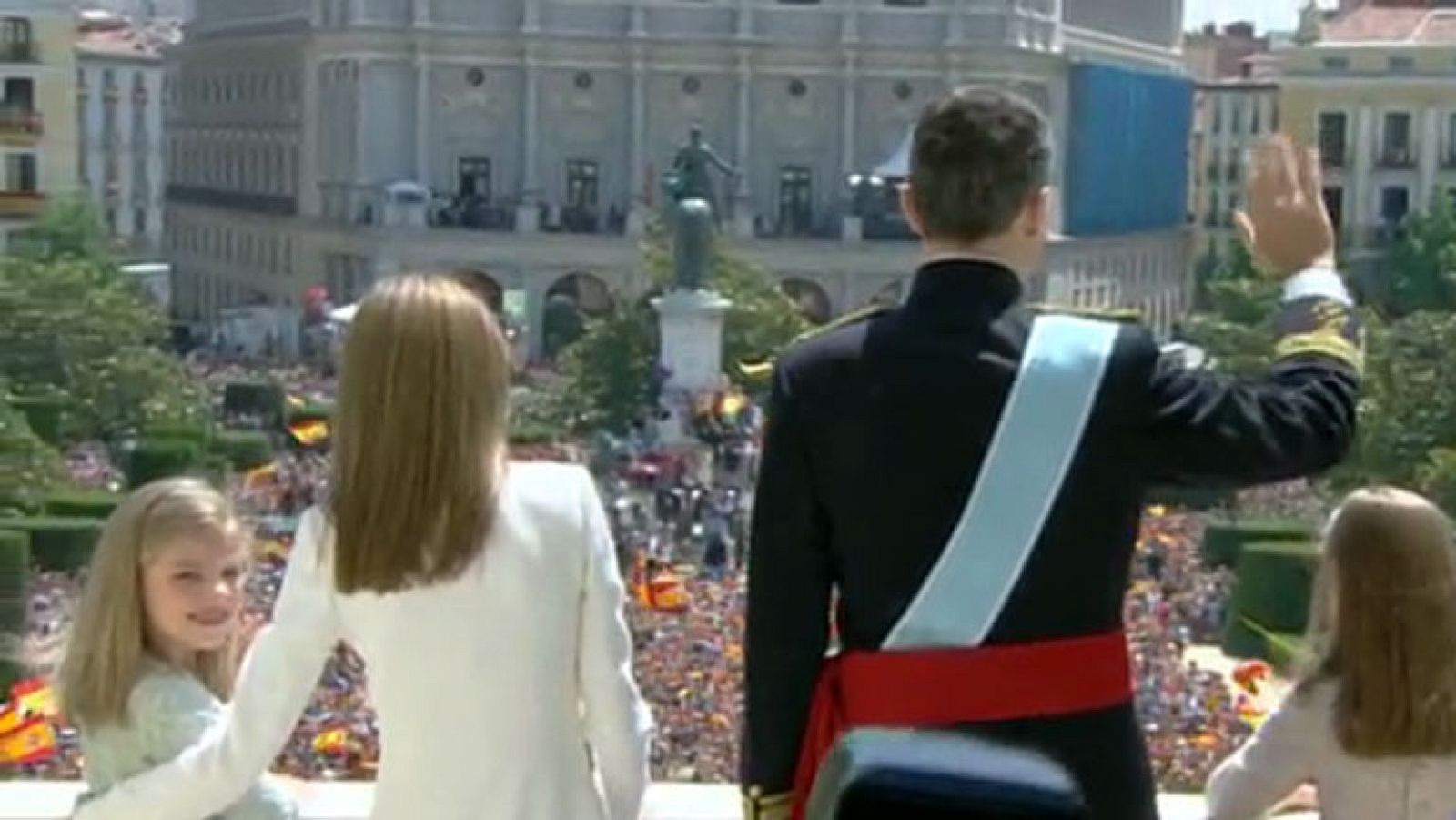 Los instantes no vistos de la proclamación de Felipe VI