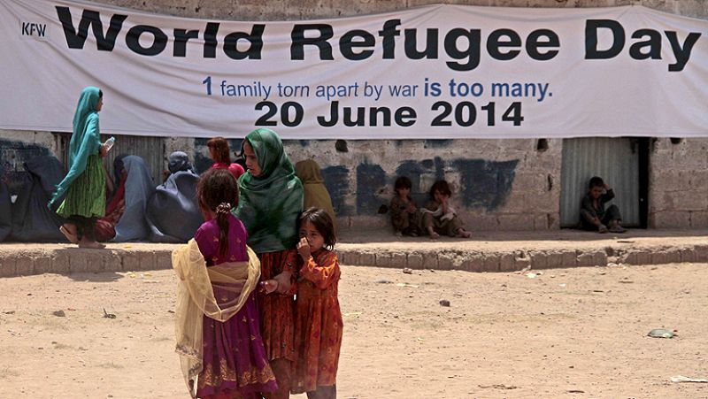 Tres cuartas partes de los refugiados en el mundo son mujeres y menores | Ver