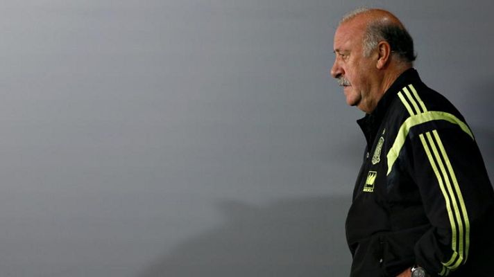 Telediario 1 - Del Bosque no despeja las dudas sobre su futuro