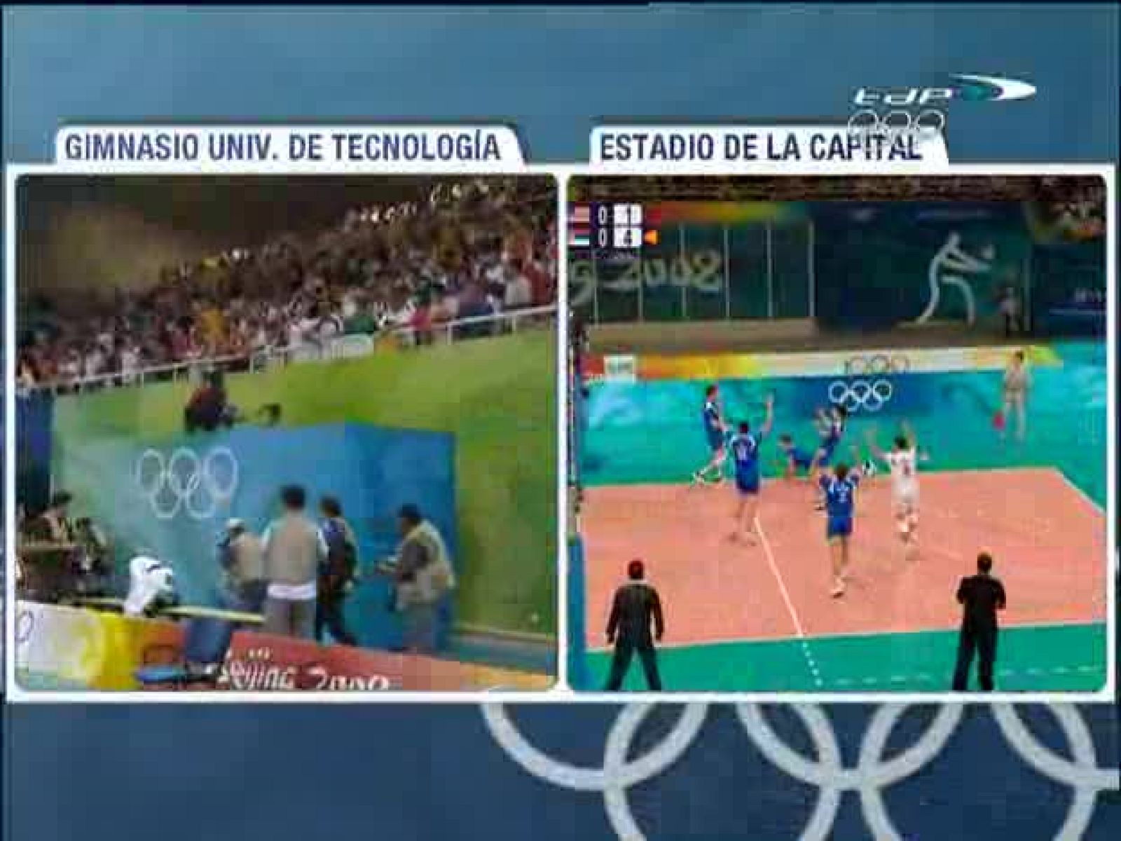 Voleibol masculino. Cuartos. EEUU-Serbia