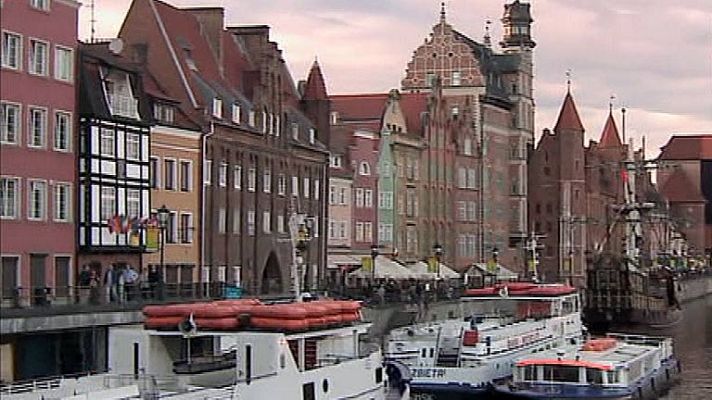 Telediario 1 - Rajoy llega a Gdansk para presidir con Tusk la X cumbre hispano-polaca