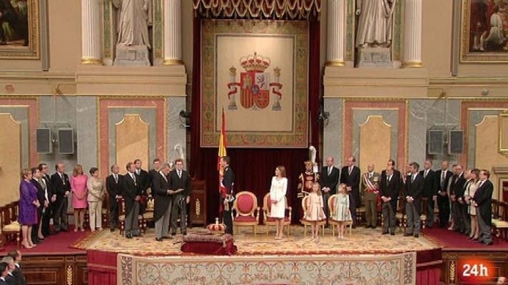 Parlamento - Proclamación de Felipe VI