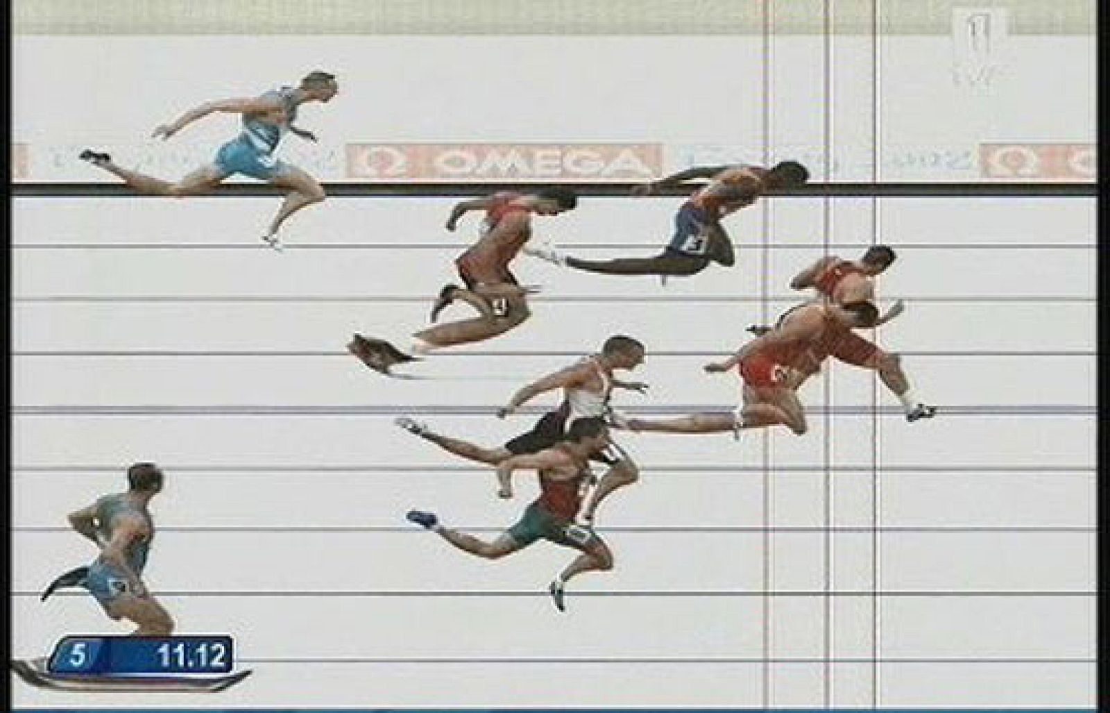 David Gómez en los 100m del Decatlón | Ver