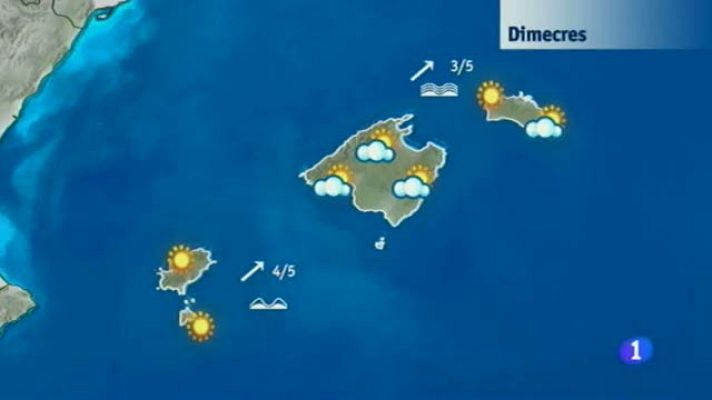 Informatiu Balear - El temps a les Illes Balears - 24/06/14