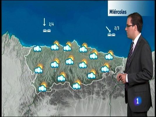 Panorama Regional - El tiempo en Asturias - 24/06/14