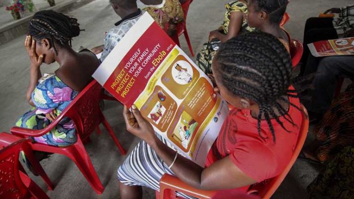 Telediario 1 - En África Occidental, la epidemia de Ébola ya está fuera de